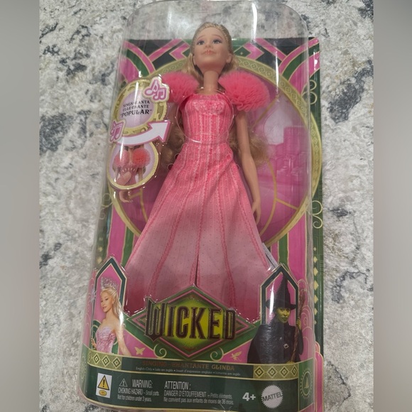 Wicked Glinda Singing Fashion Doll & Accessories Mattel | Brand New PRINT ERROR - Picture 1 of 5